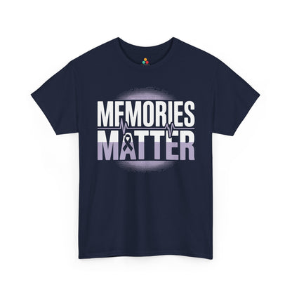Memories Matter Unisex T-shirt Alzheimer Awareness Ribbon | TEEZOCA 