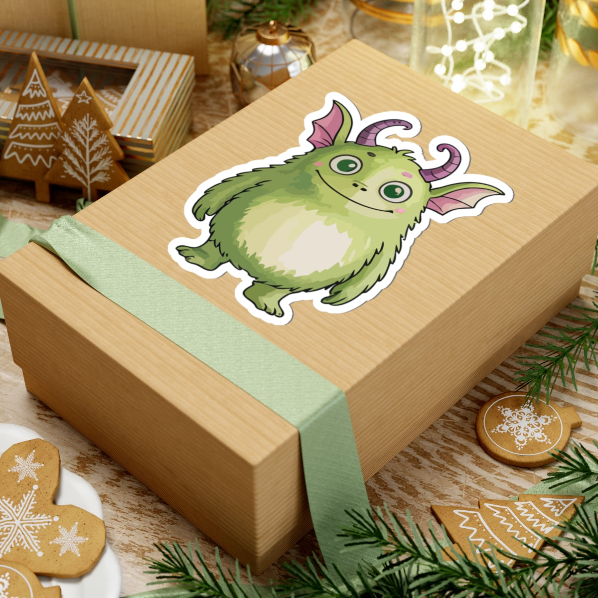 TEEZOCA cartoon monster sticker cute fantasy character