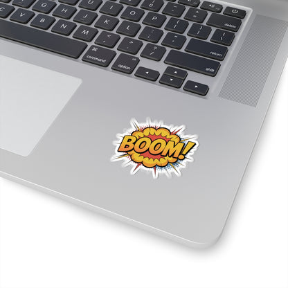 TEEZOCA boom explosion sticker comic style pop art