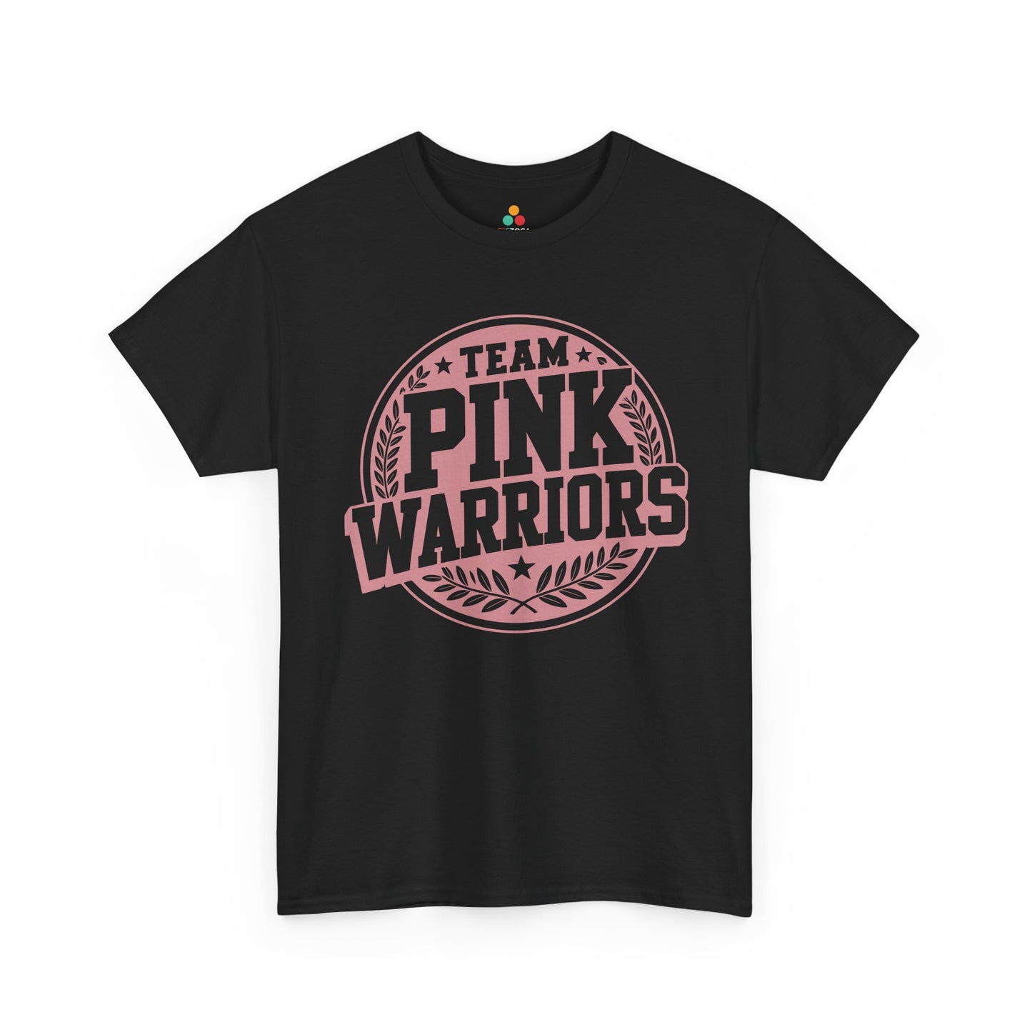 Team Pink Warriors Breast Cancer Awareness Unisex T-shirt | TEEZOCA 