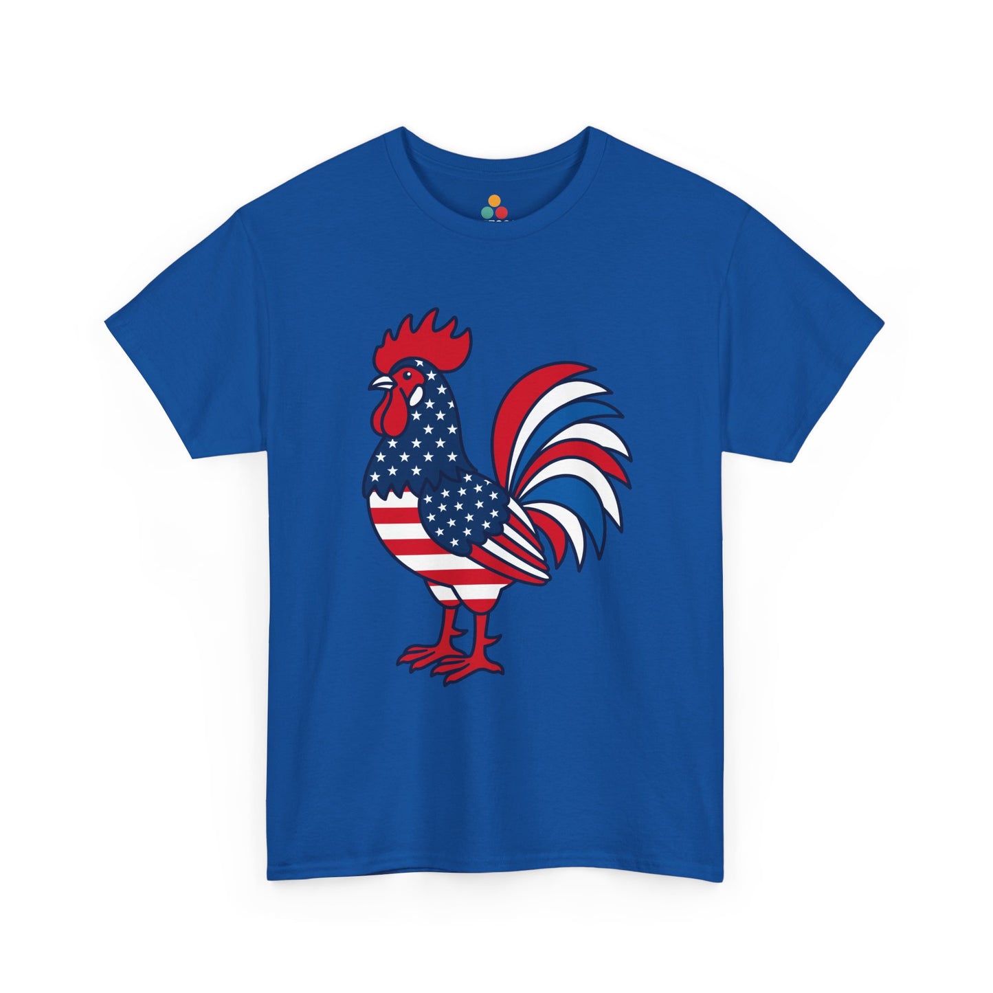 1776 2026 Patriotic American Rooster T-Shirt – USA 250th Anniversary Independence Day Gift | TEEZOCA 