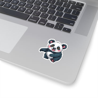 TEEZOCA kawaii panda sticker playful animal illustration