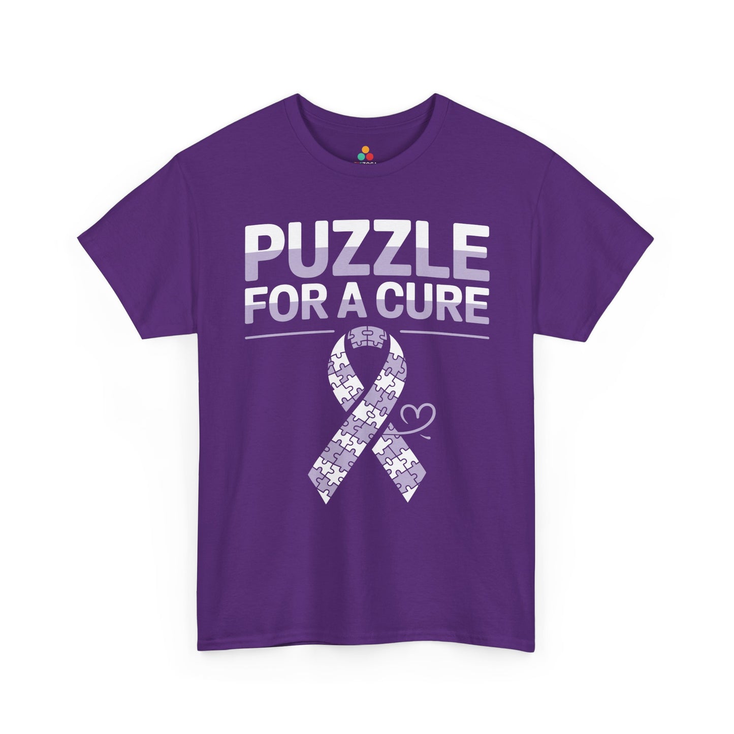 Puzzle for a Cure Alzheimer Awareness Unisex T-shirt | TEEZOCA 