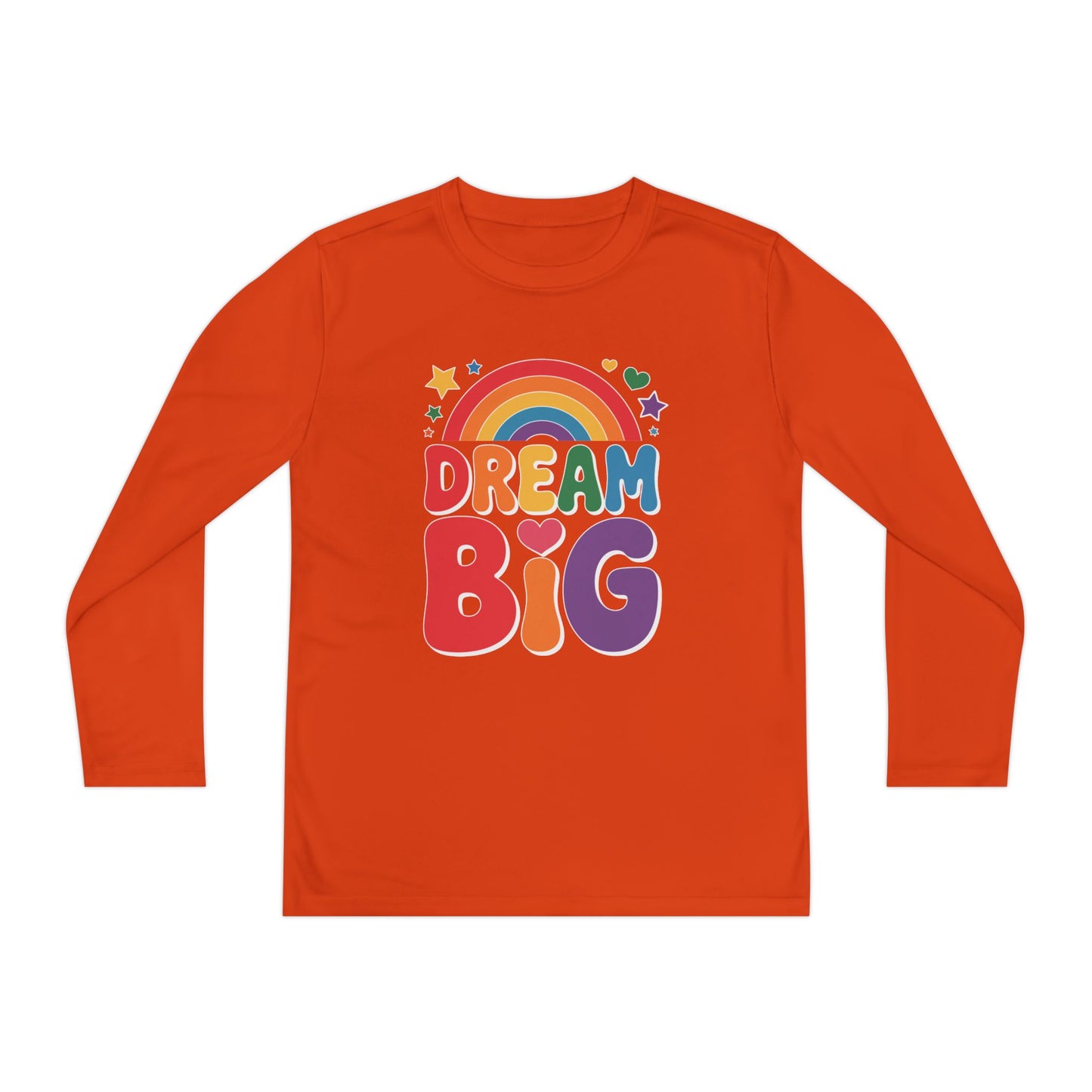 Dream Big Kids Long Sleeve T-Shirt TEEZOCA