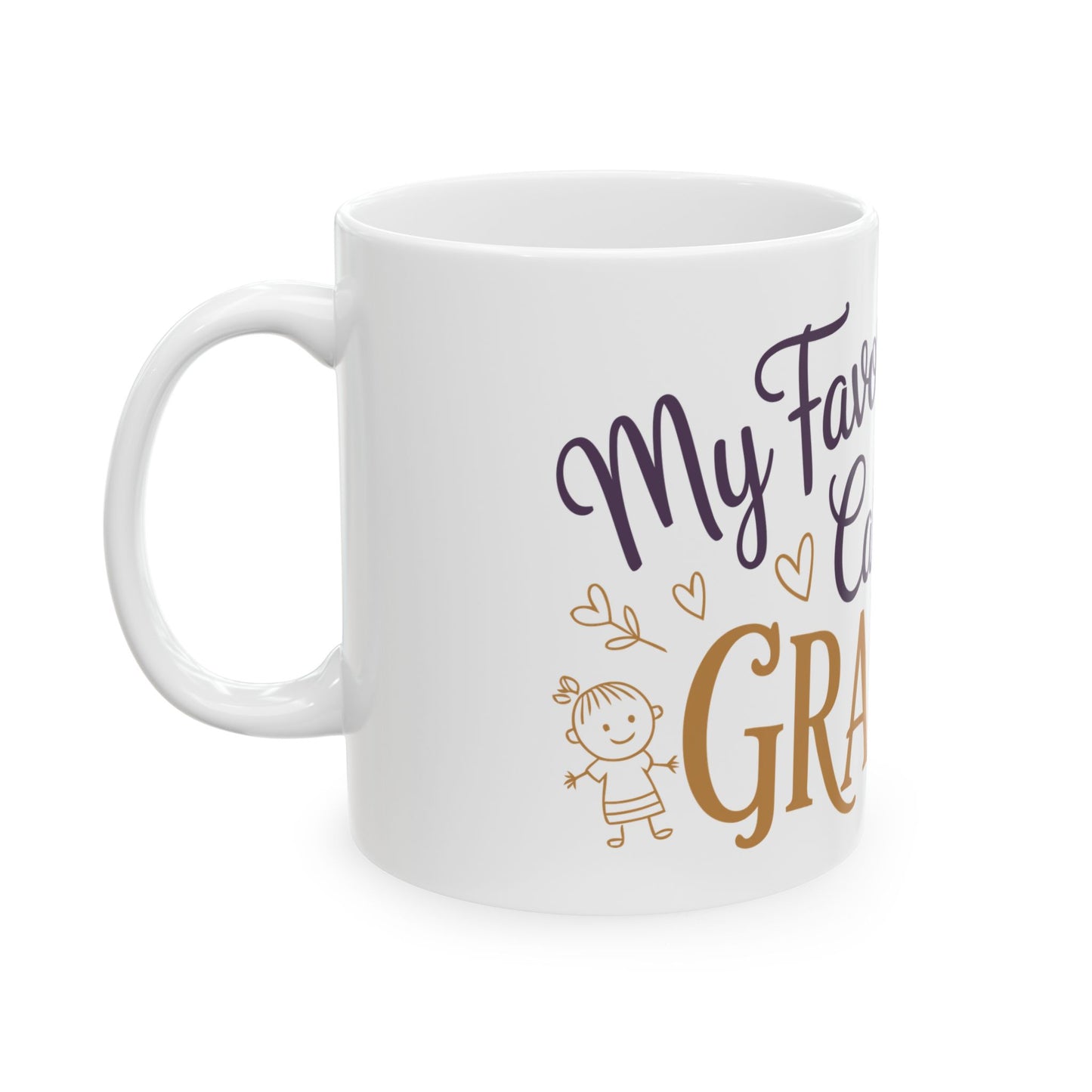 TEEZOCA cute grandma gift mug design