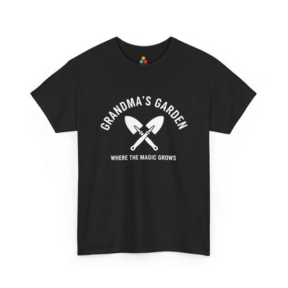 Grandma's Garden Where The Magic Grows T-Shirt – Funny Grandma Gardening Gift | TEEZOCA 