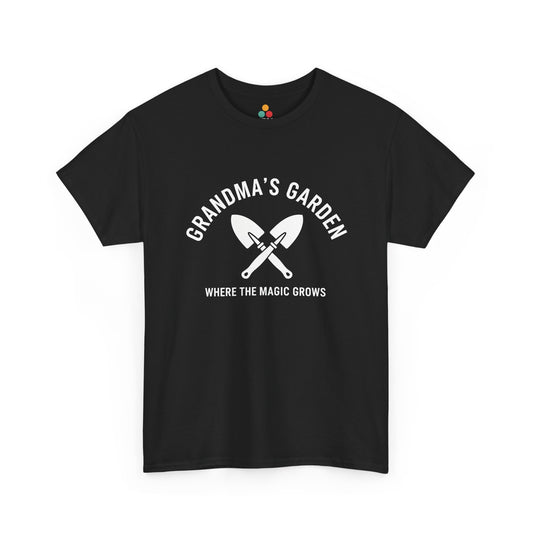 Grandma's Garden Where The Magic Grows T-Shirt – Funny Grandma Gardening Gift | TEEZOCA 