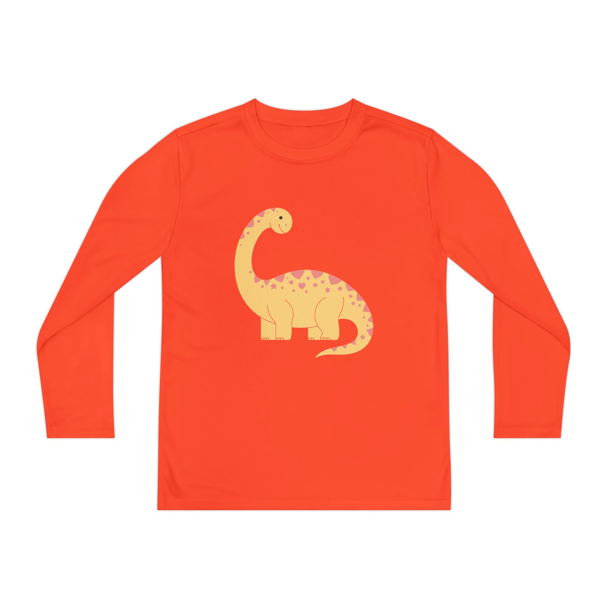 Cute Dinosaur Kids Long Sleeve T-Shirt TEEZOCA