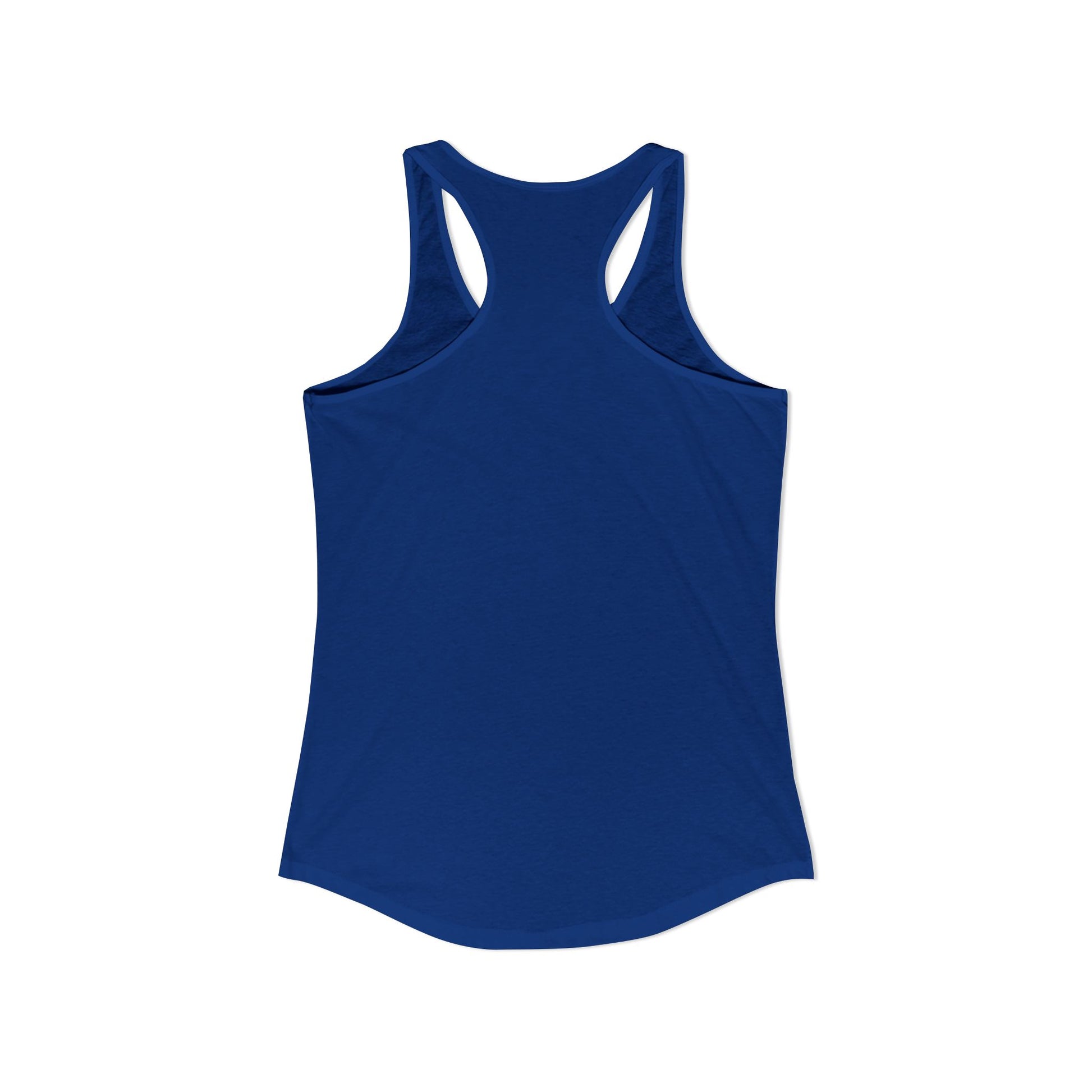 TEEZOCA women’s running tank top showcasing an energetic workout graphic for runners and gym lovers