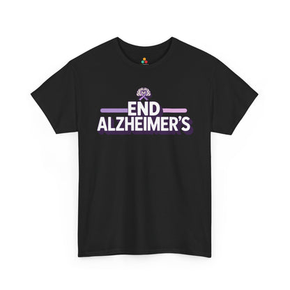 End Alzheimer’s Purple Ribbon Awareness Unisex T-shirt | TEEZOCA 