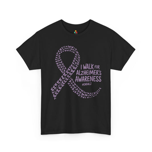 I Walk for Alzheimer’s Awareness #ENDALZ Unisex T-shirt | TEEZOCA 