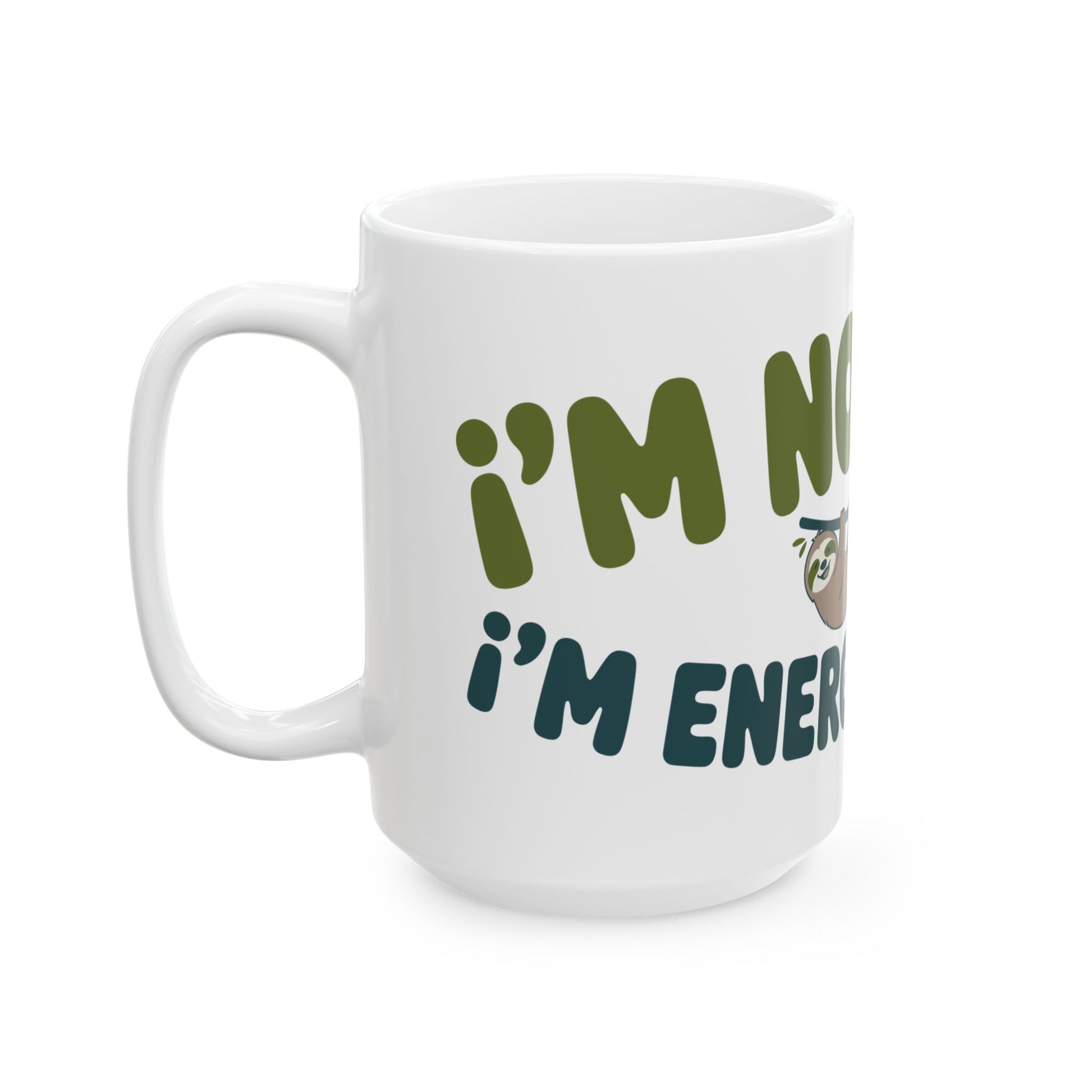 TEEZOCA cute sloth mug for coffee lovers and laid-back personalities