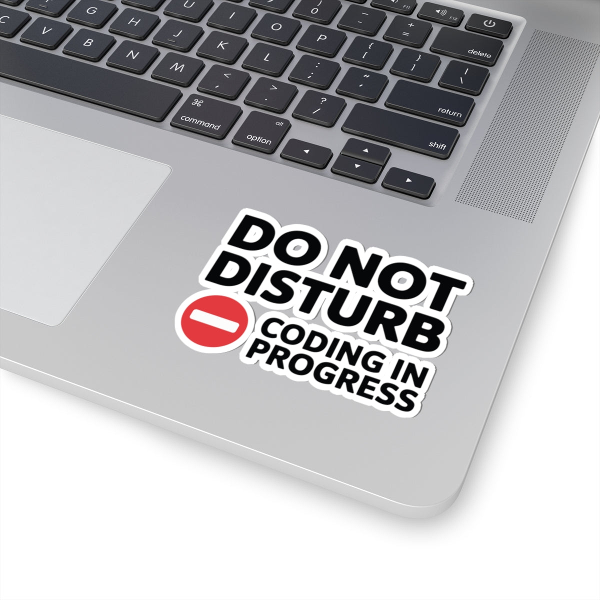 TEEZOCA programmer focus sticker do not disturb coding in progress