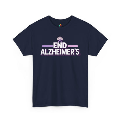 End Alzheimer’s Purple Ribbon Awareness Unisex T-shirt | TEEZOCA 