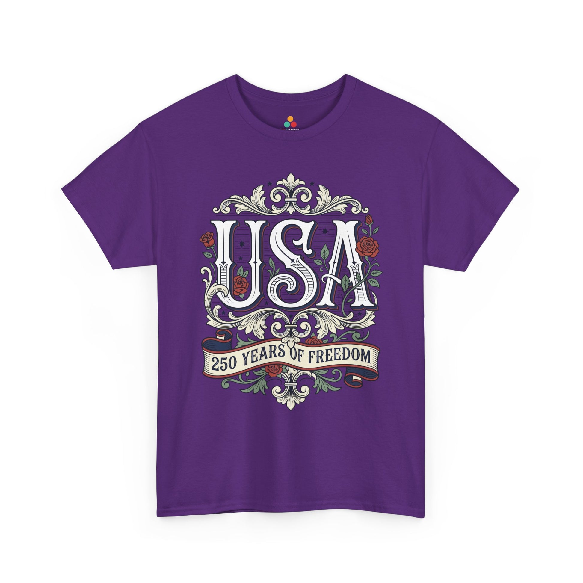 250 Years of Freedom Shirt — Vintage Americana T-shirt for Women | TEEZOCA 