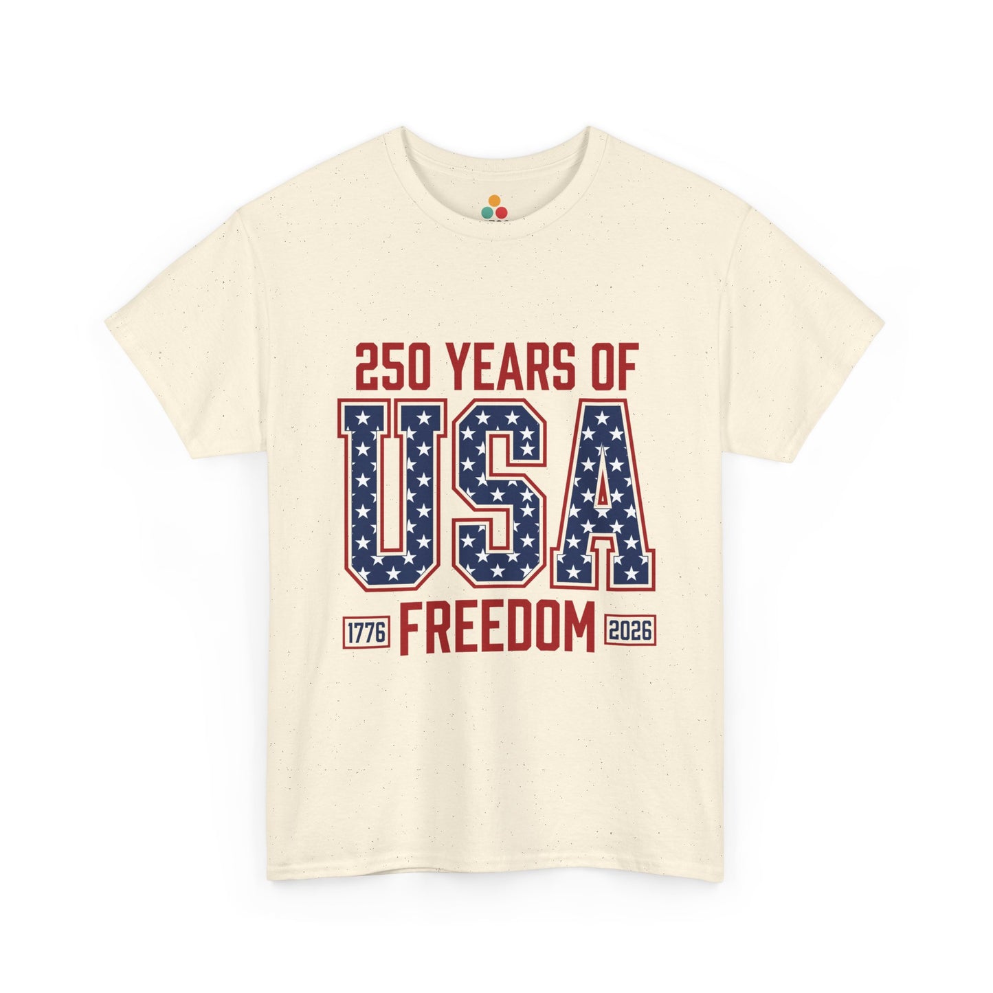 250 Years of USA Freedom Soft Pink T-Shirt – Retro Patriotic Gift for Men and Women | TEEZOCA 