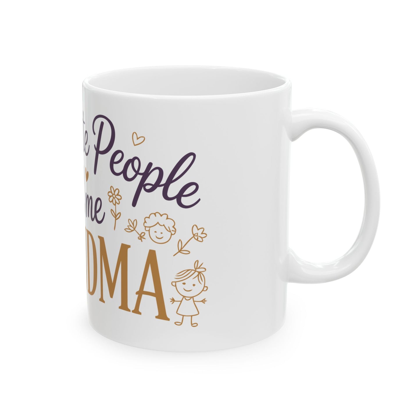 TEEZOCA cute grandma gift mug design
