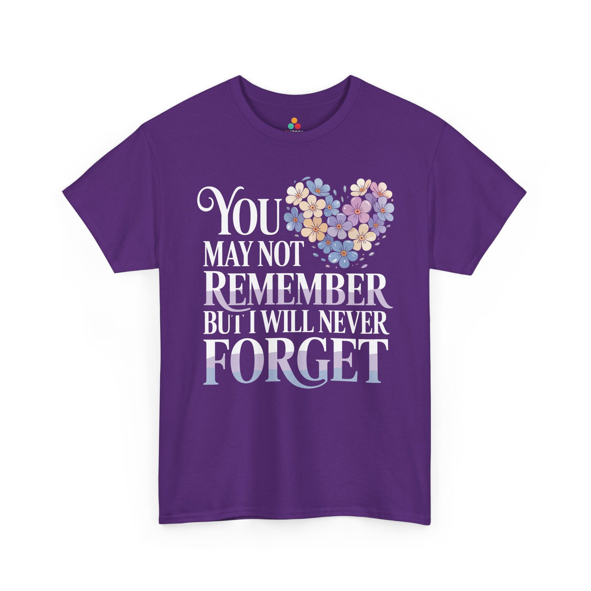You May Not Remember Unisex T-shirt – Alzheimer's Support | TEEZOCA 