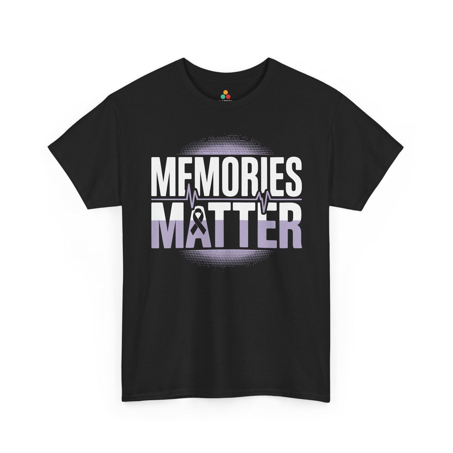 Memories Matter Unisex T-shirt Alzheimer Awareness Ribbon | TEEZOCA 