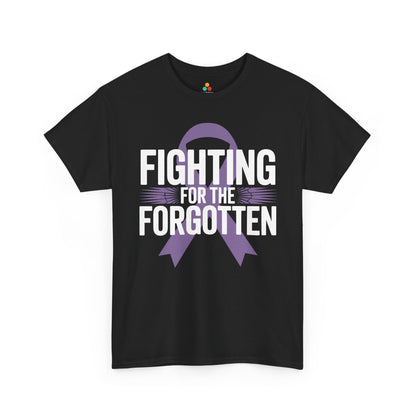 Fighting for the Forgotten Alzheimer Awareness Unisex T-shirt | TEEZOCA 