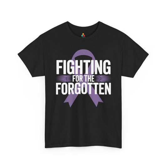 Fighting for the Forgotten Alzheimer Awareness Unisex T-shirt | TEEZOCA 