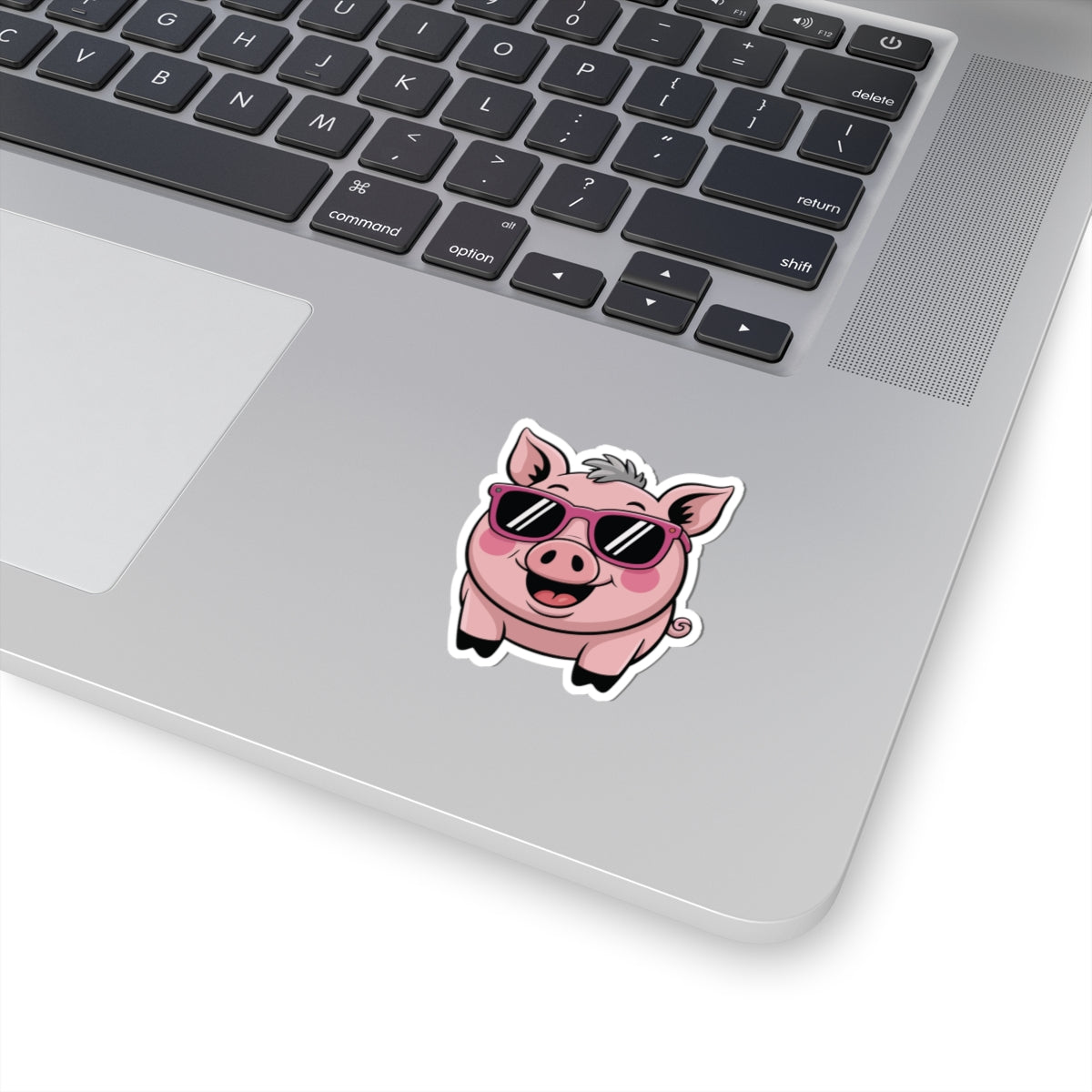 TEEZOCA funny pig sticker cute animal illustration