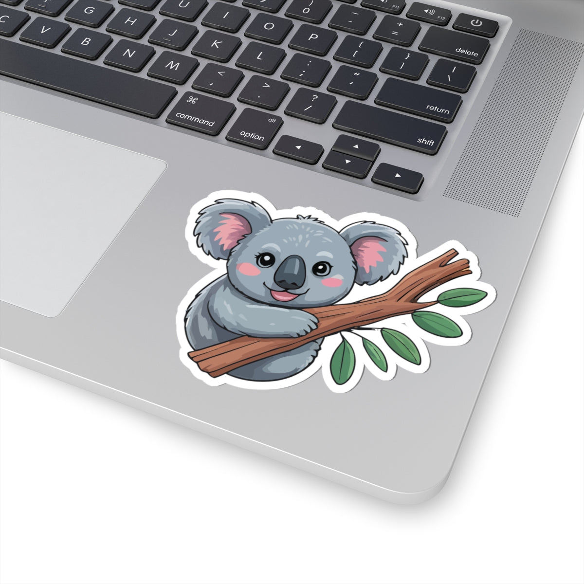 TEEZOCA cute koala hugging tree sticker cartoon