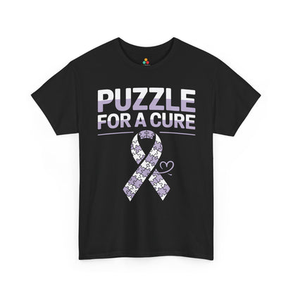 Puzzle for a Cure Alzheimer Awareness Unisex T-shirt | TEEZOCA 