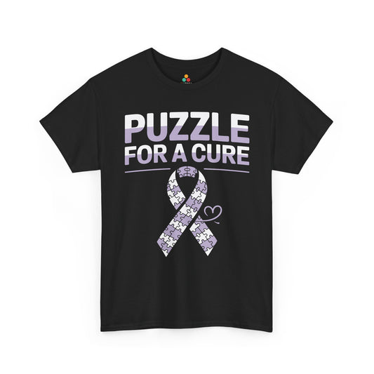 Puzzle for a Cure Alzheimer Awareness Unisex T-shirt | TEEZOCA 
