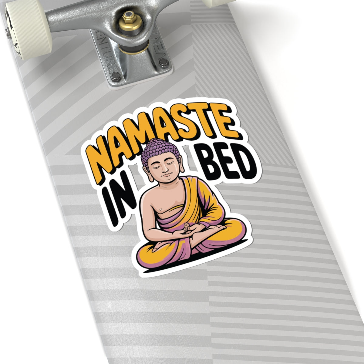TEEZOCA namaste in bed Buddha meditation sticker