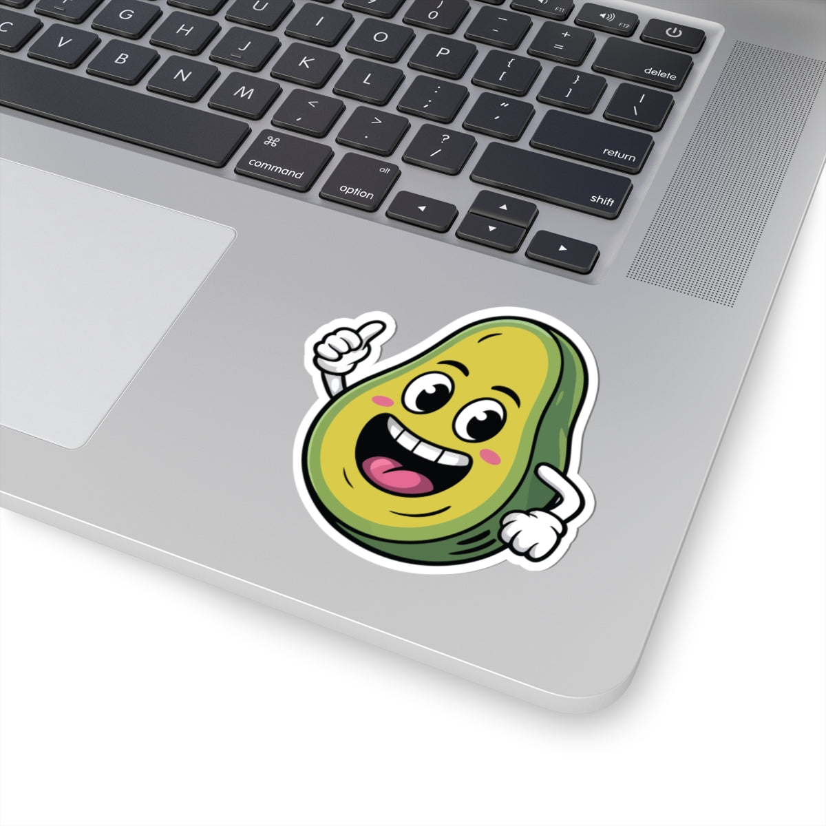 TEEZOCA cute smiling avocado character sticker
