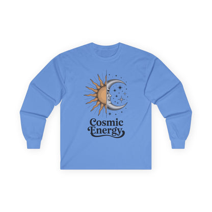 Cosmic Energy Sun and Moon Unisex Long-Sleeve T-Shirt