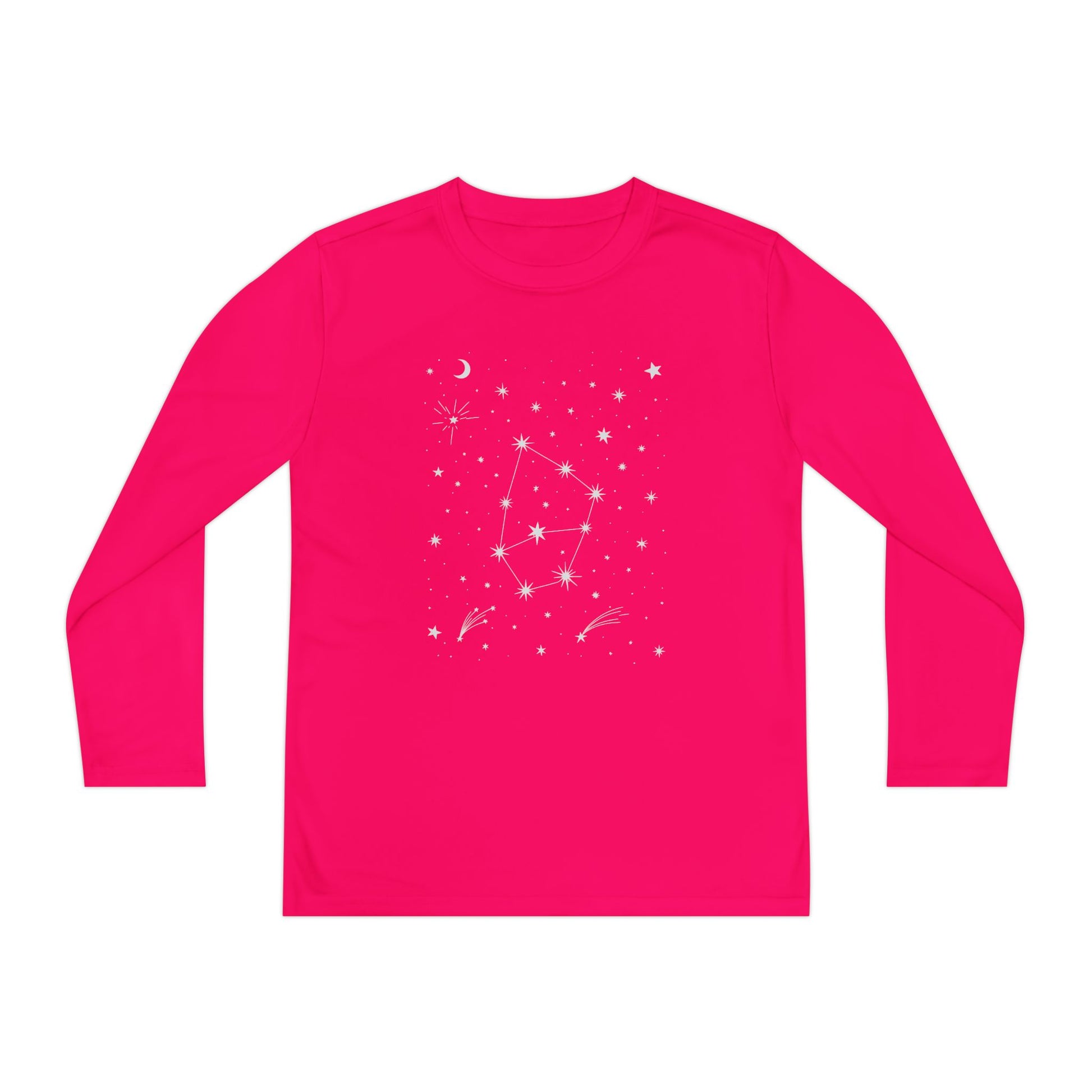 Youth Long Sleeve Tee — Star Constellation Graphic TEEZOCA