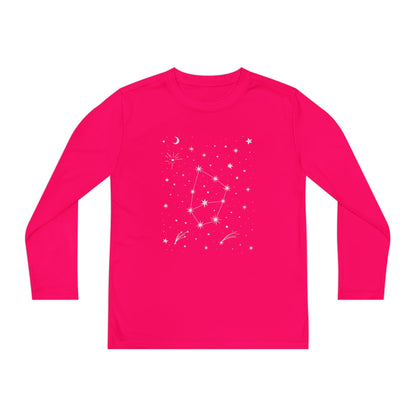 Youth Long Sleeve Tee — Star Constellation Graphic TEEZOCA