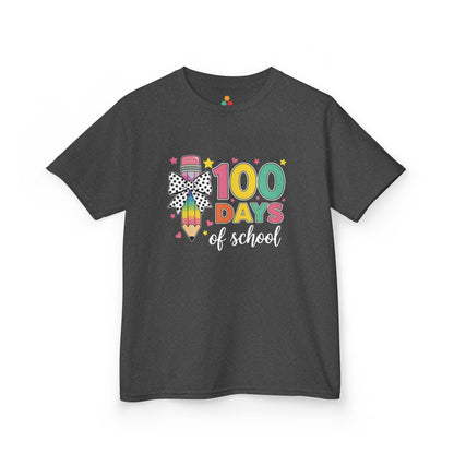 Cute 100 Days Of School Rainbow Pencil T‑Shirt – Kids Teacher Classroom Shirt