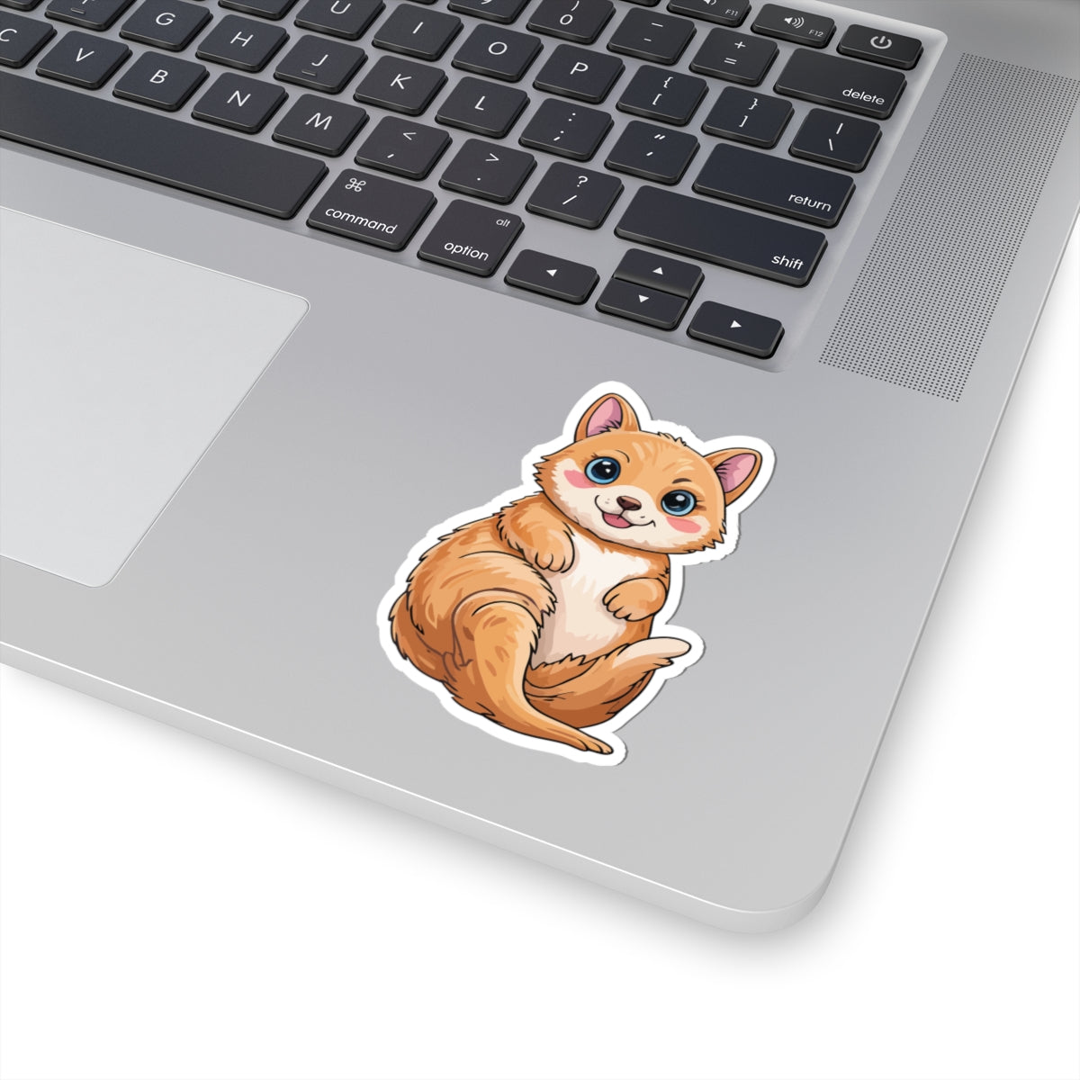 TEEZOCA kawaii fox sticker smiling woodland animal