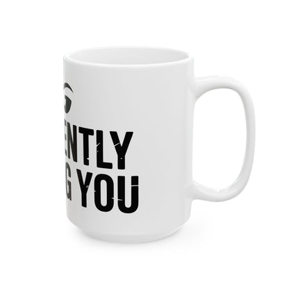TEEZOCA sarcastic statement mug for office desks and home use
