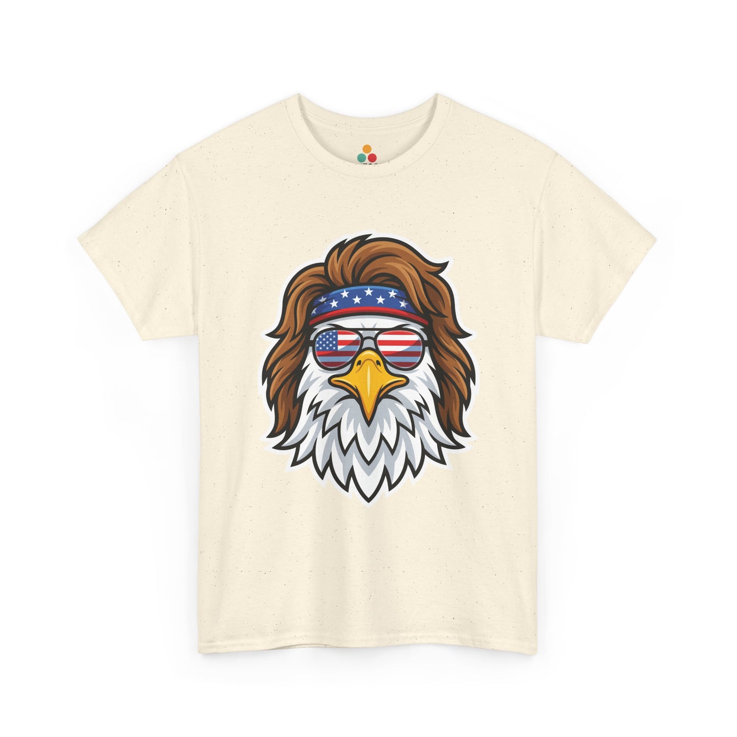 Patriotic Bald Eagle Mullet USA Flag Sunglasses T-Shirt – 4th of July 250th Anniversary Gift | TEEZOCA 