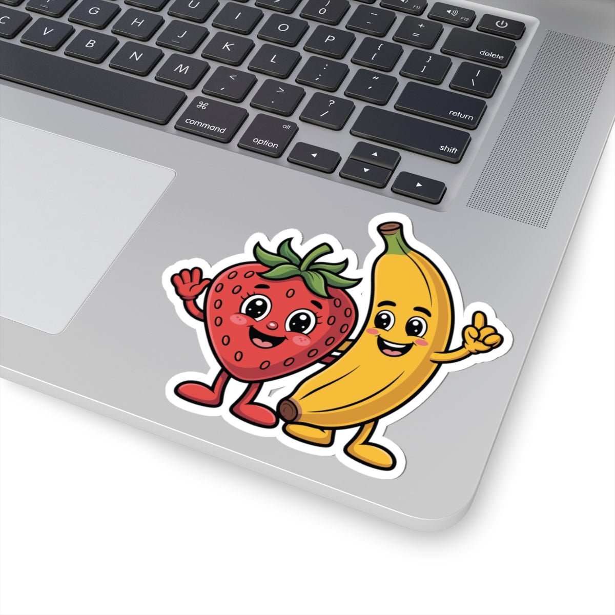 TEEZOCA strawberry and banana friends sticker cute fruit characters