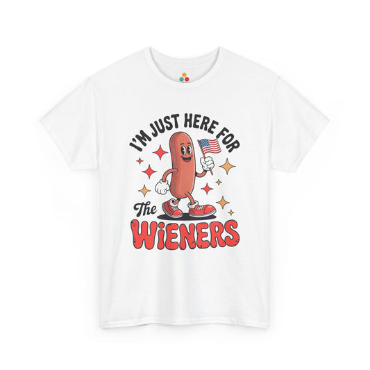 4th of July Hot Dog Shirt — Funny Wieners BBQ Cookout T-shirt | TEEZOCA 