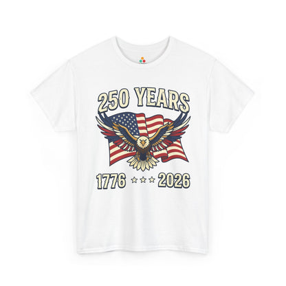 4th of July Shirt — America 250 Eagle Graphic T-shirt for Men | TEEZOCA 