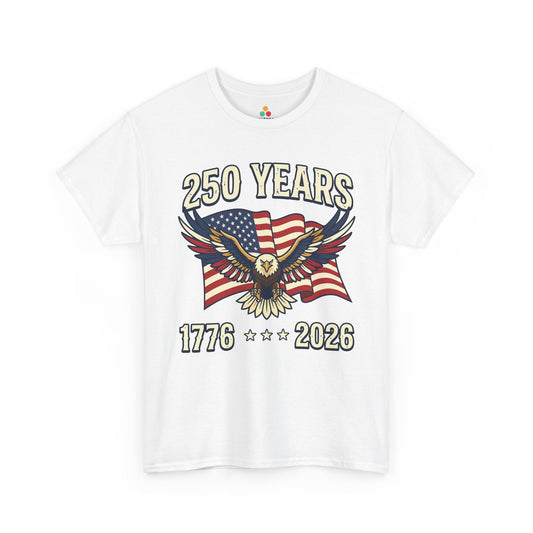 4th of July Shirt — America 250 Eagle Graphic T-shirt for Men | TEEZOCA 