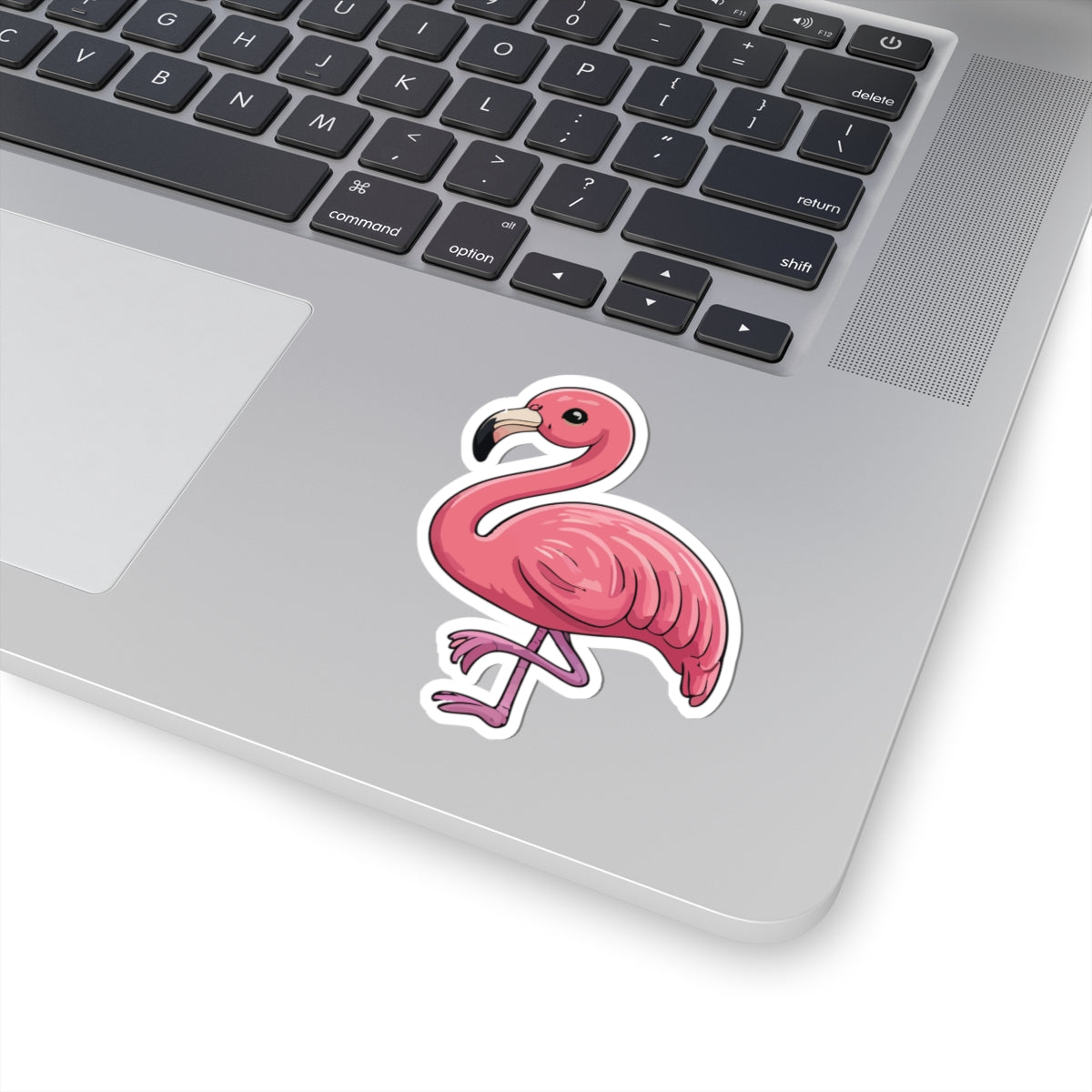 TEEZOCA flamingo sticker tropical bird illustration