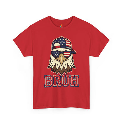 Men's 4th of July Shirts, Funny Merica Bruh Eagle Patriotic T-shirt | TEEZOCA 