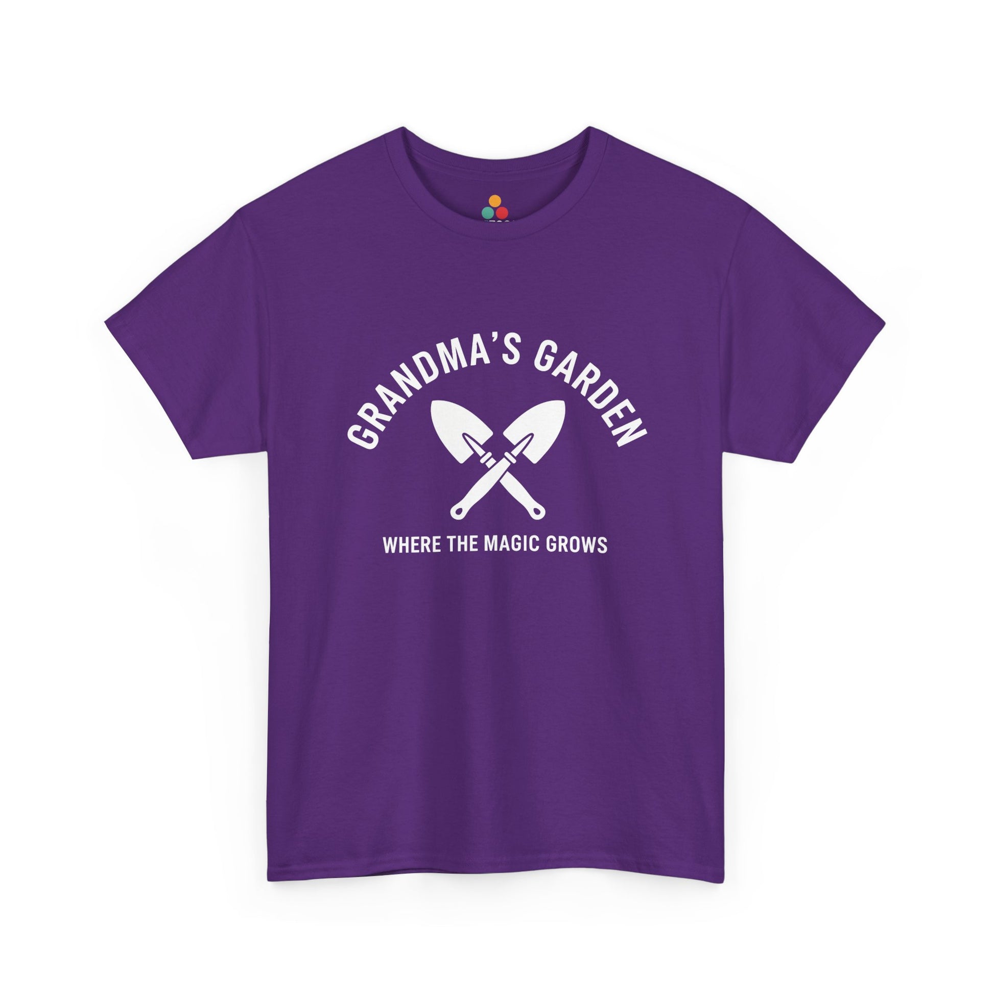 Grandma's Garden Where The Magic Grows T-Shirt – Funny Grandma Gardening Gift | TEEZOCA 