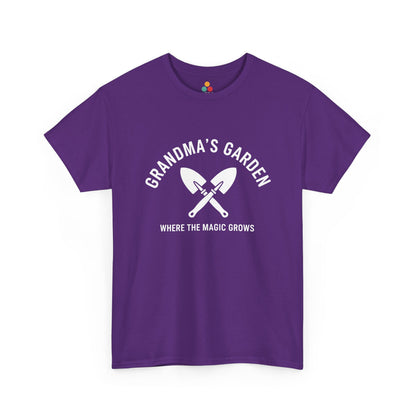Grandma's Garden Where The Magic Grows T-Shirt – Funny Grandma Gardening Gift | TEEZOCA 
