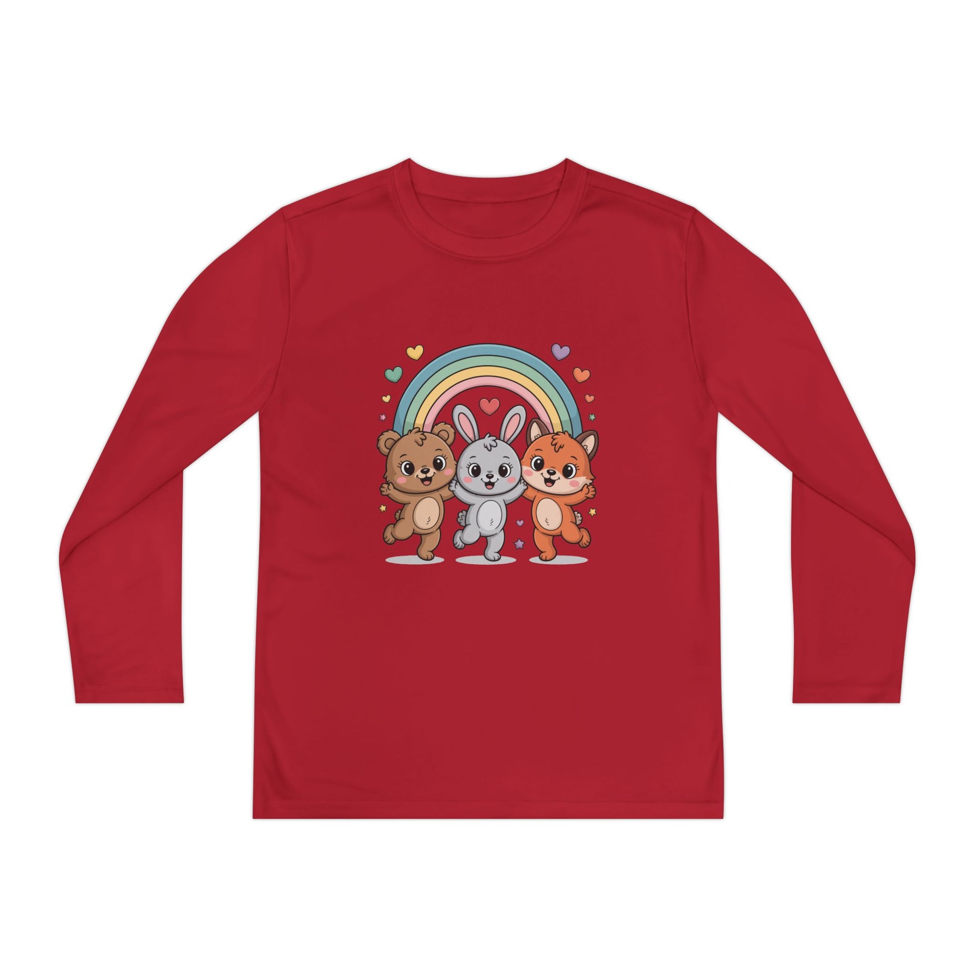 Rainbow Friends Kids Long Sleeve T-Shirt TEEZOCA