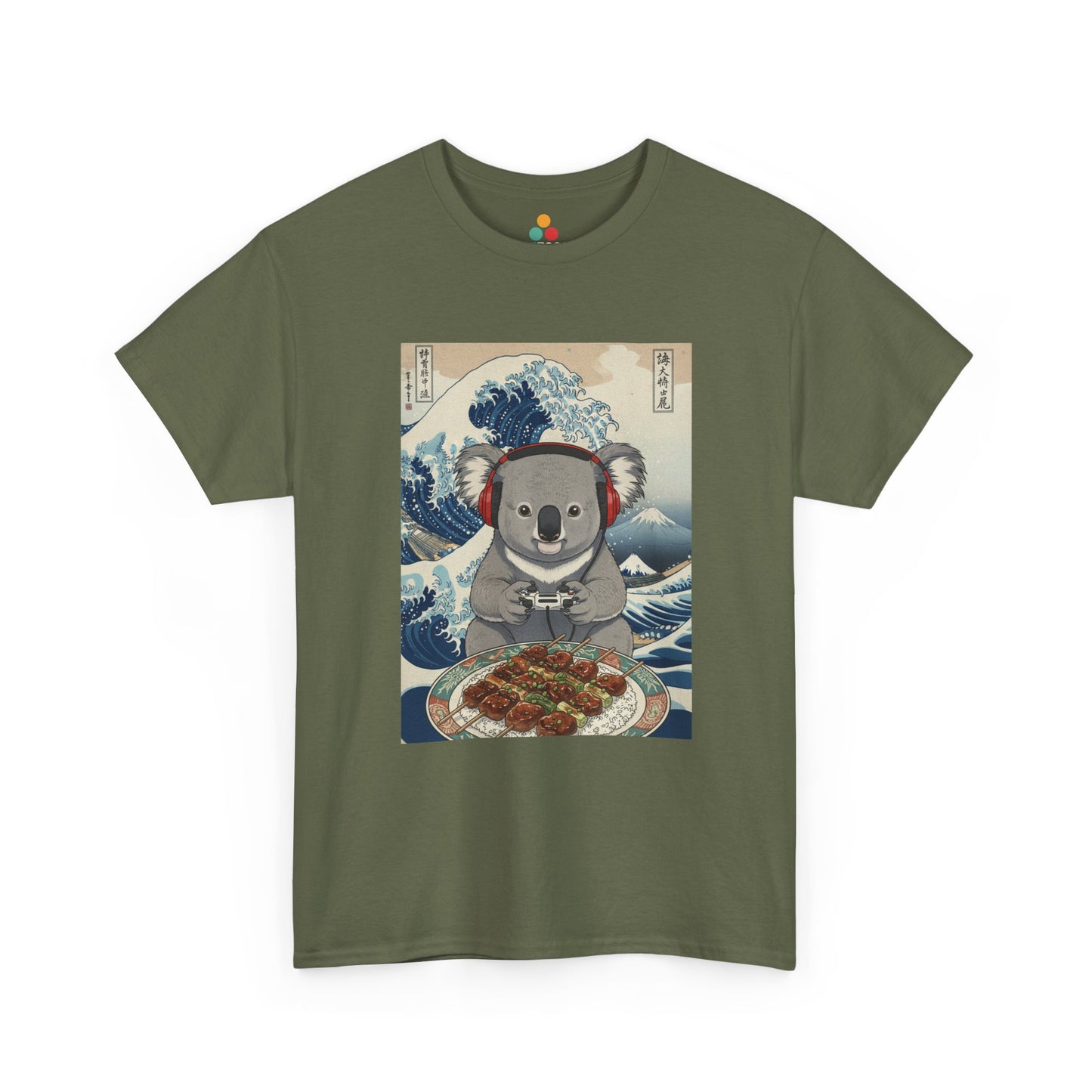 Cute Koala Sushi T-Shirt – Funny Japanese Food Animal Graphic Tee | TEEZOCA 