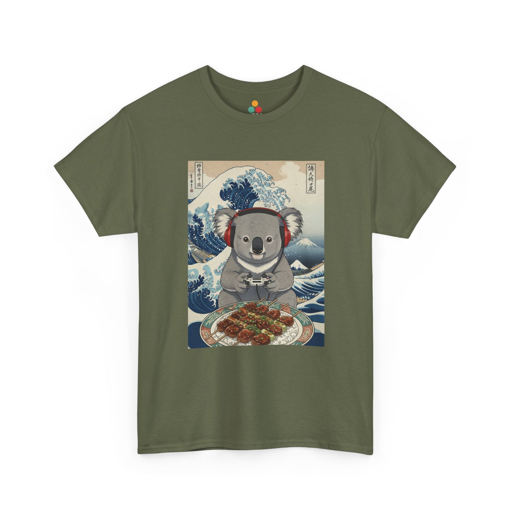 Cute Koala Sushi T-Shirt – Funny Japanese Food Animal Graphic Tee | TEEZOCA 