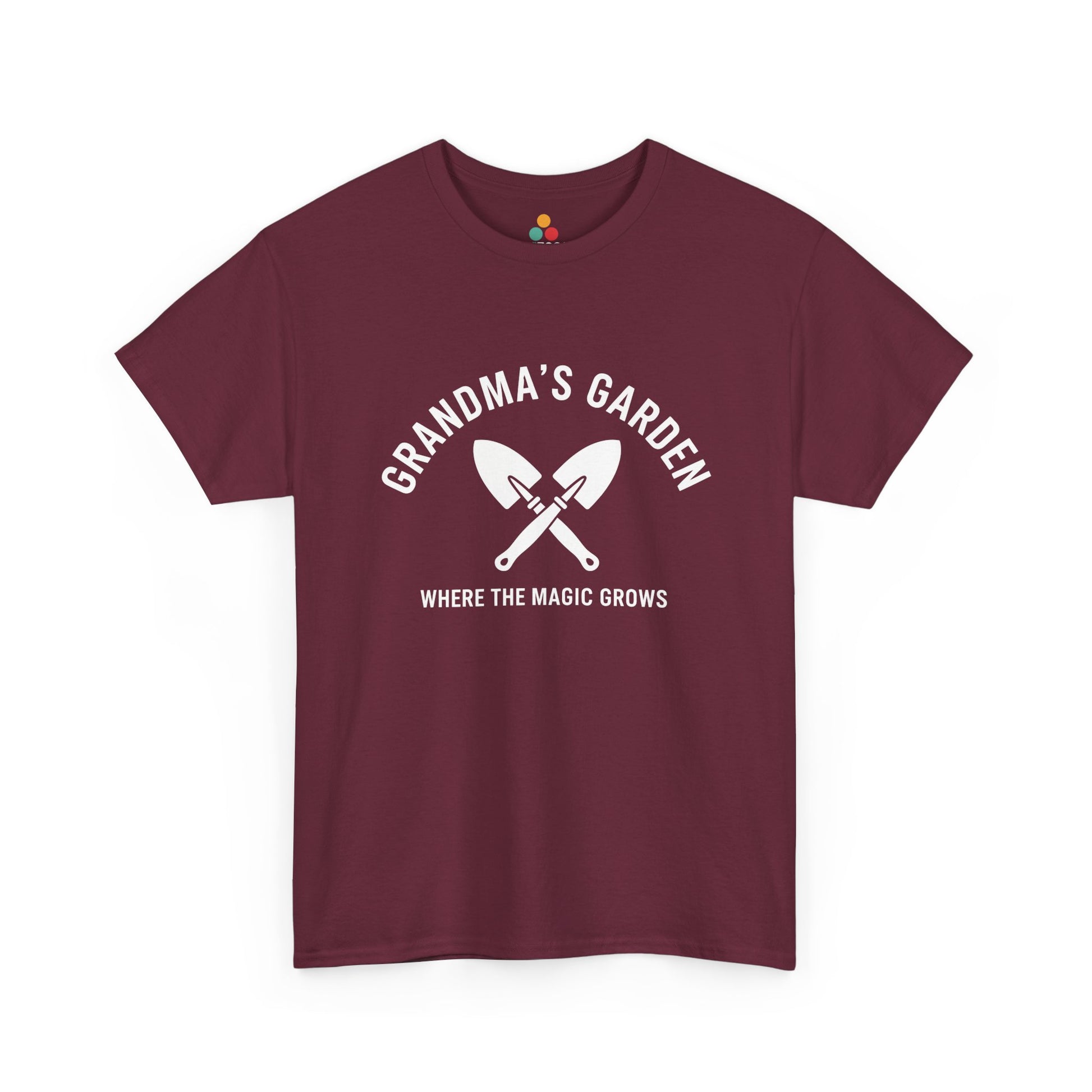 Grandma's Garden Where The Magic Grows T-Shirt – Funny Grandma Gardening Gift | TEEZOCA 